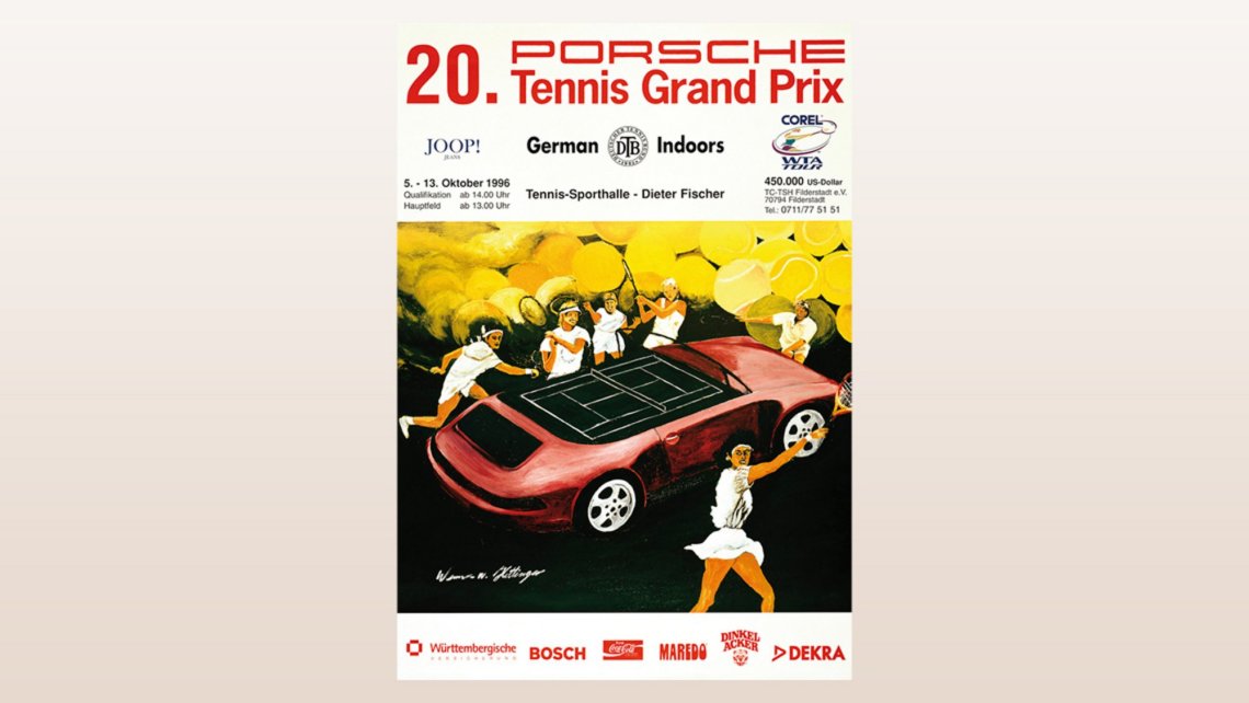 Porsche Tennis Grand Prix: Poster 1996