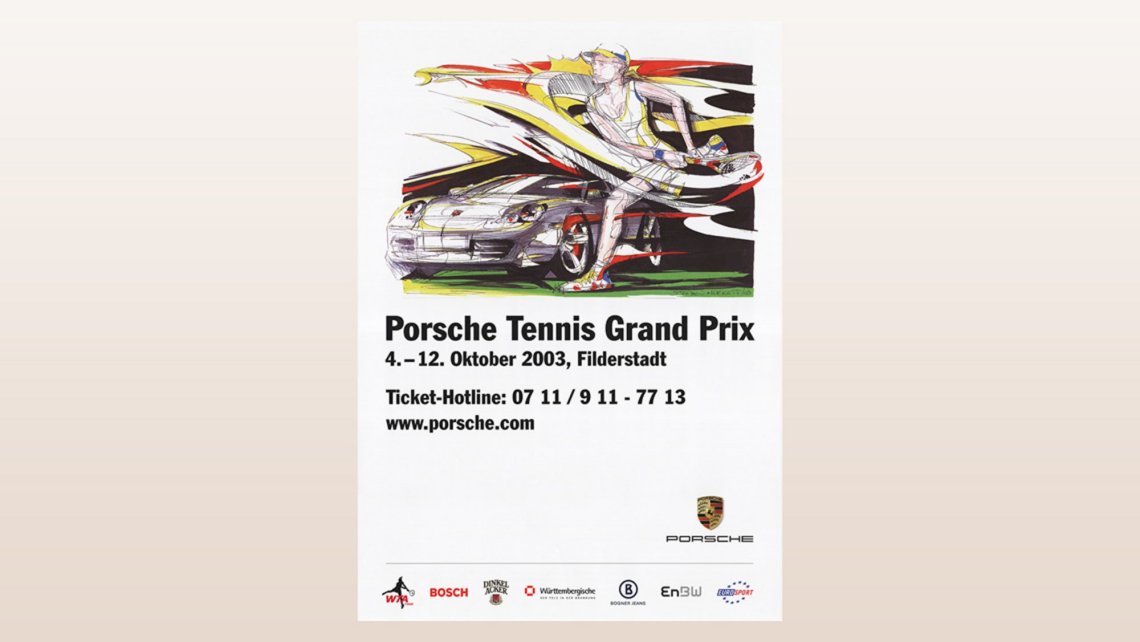 Porsche Tennis Grand Prix: Poster 2003