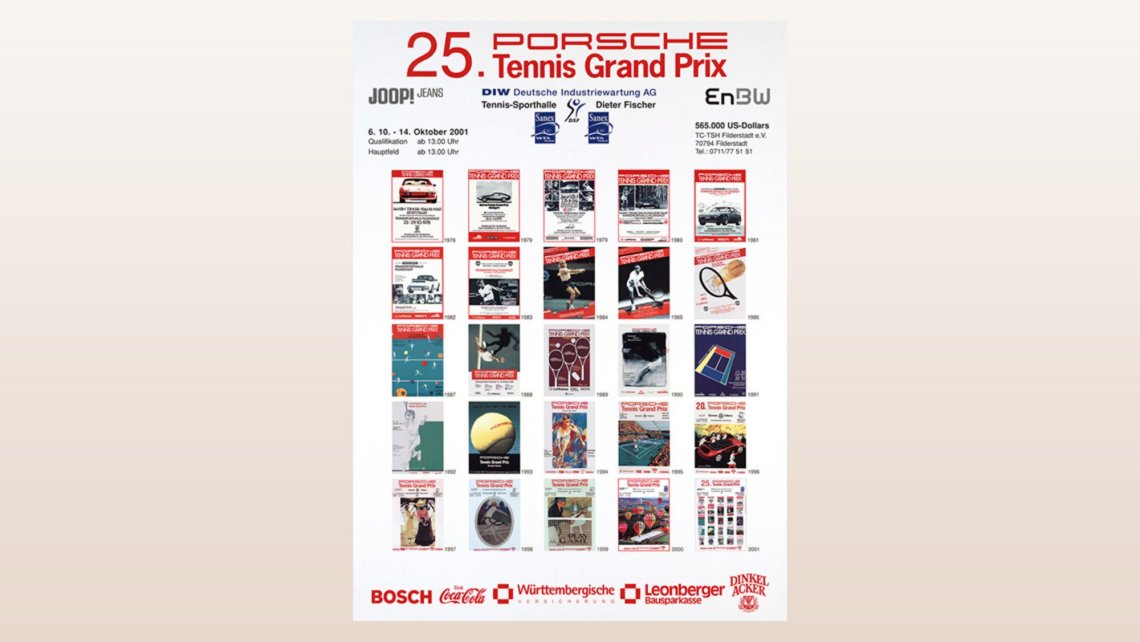 Porsche Tennis Grand Prix: Poster 2001