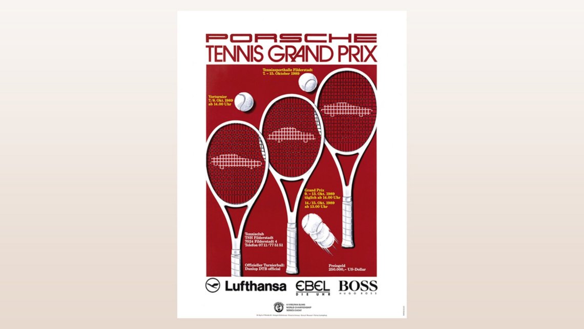 Porsche Tennis Grand Prix: Poster 1989
