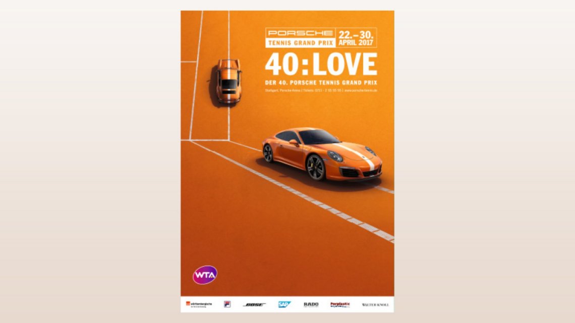 Porsche Tennis Grand Prix: Poster 2017