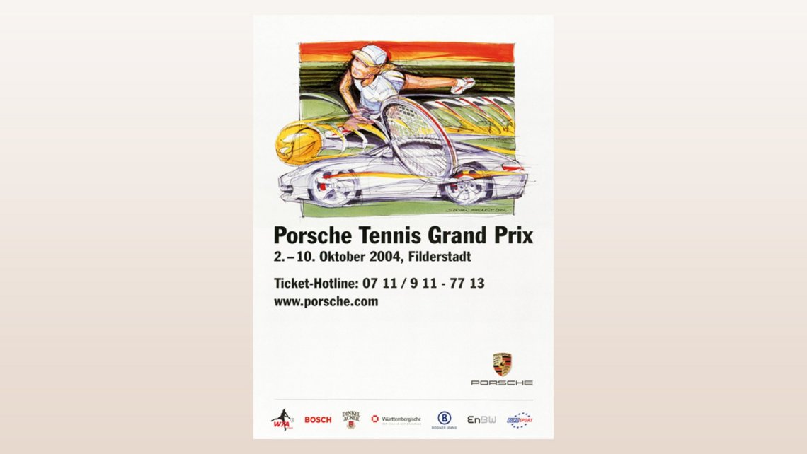 Porsche Tennis Grand Prix: Poster 2004