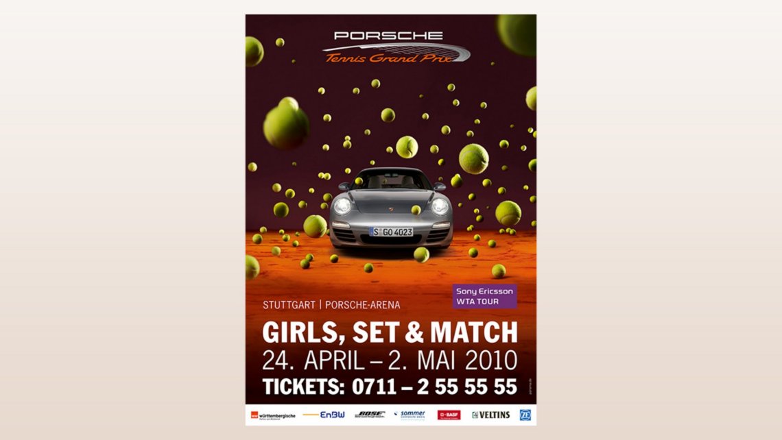 Porsche Tennis Grand Prix: Poster 2010