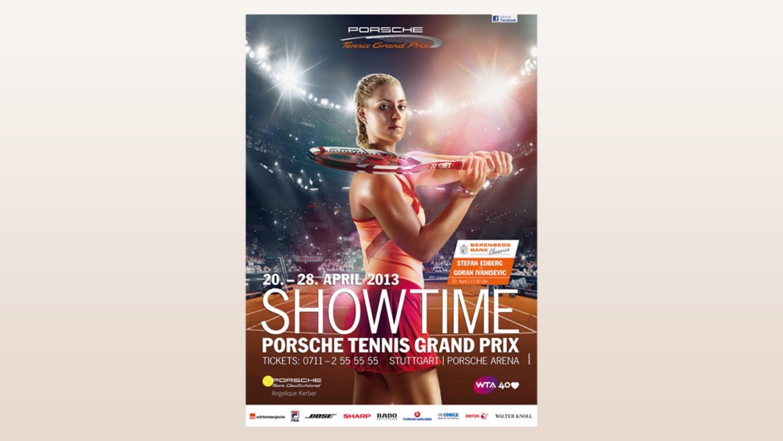 Porsche Tennis Grand Prix: Poster 2013