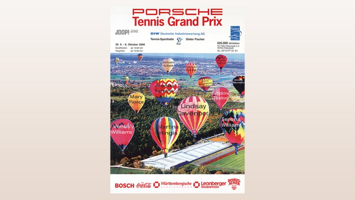 Porsche Tennis Grand Prix: Poster 2000