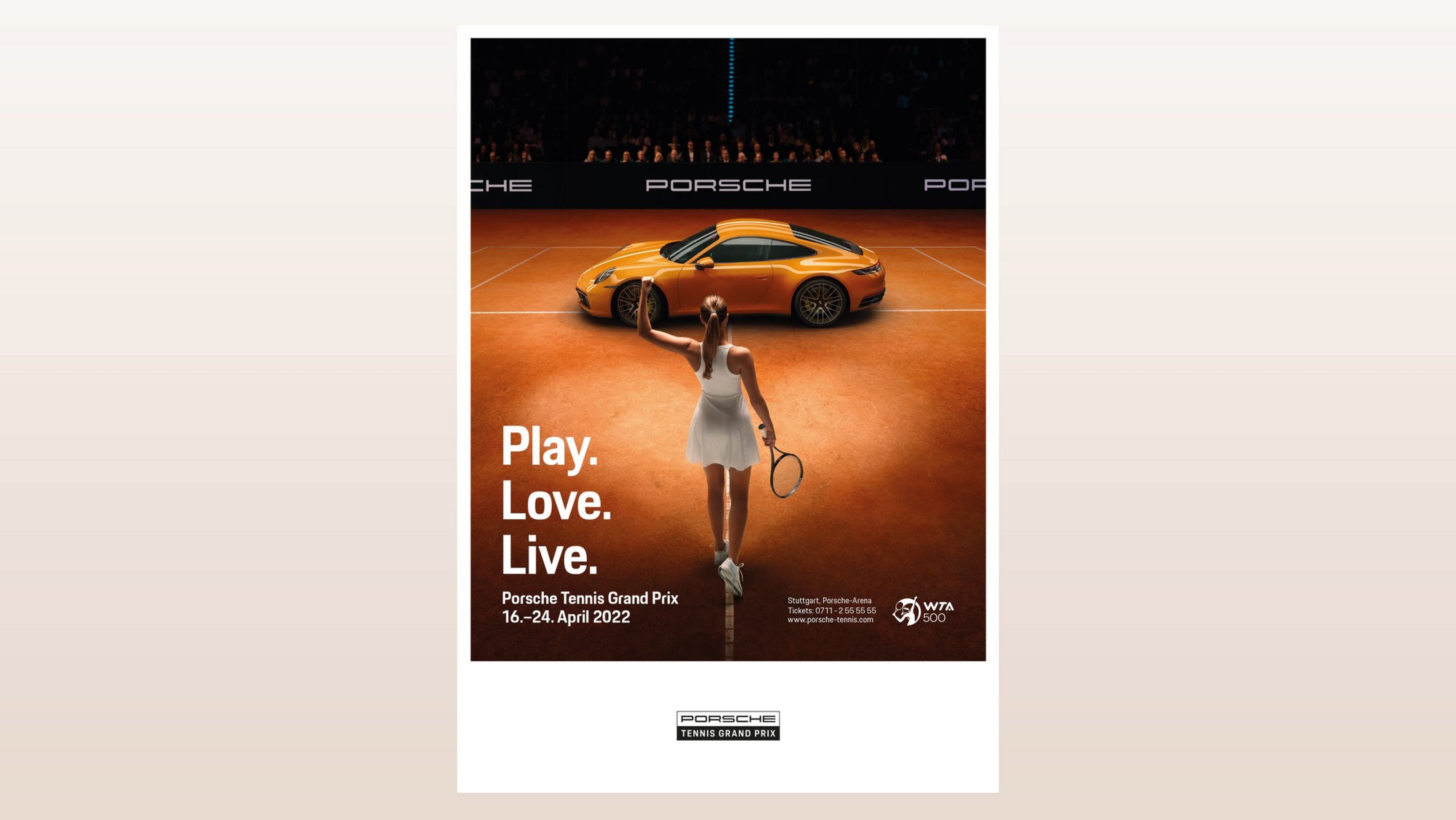 Porsche Tennis Grand Prix: Poster 2022
