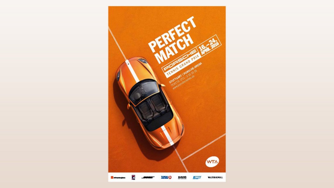 Porsche Tennis Grand Prix: Poster 2016