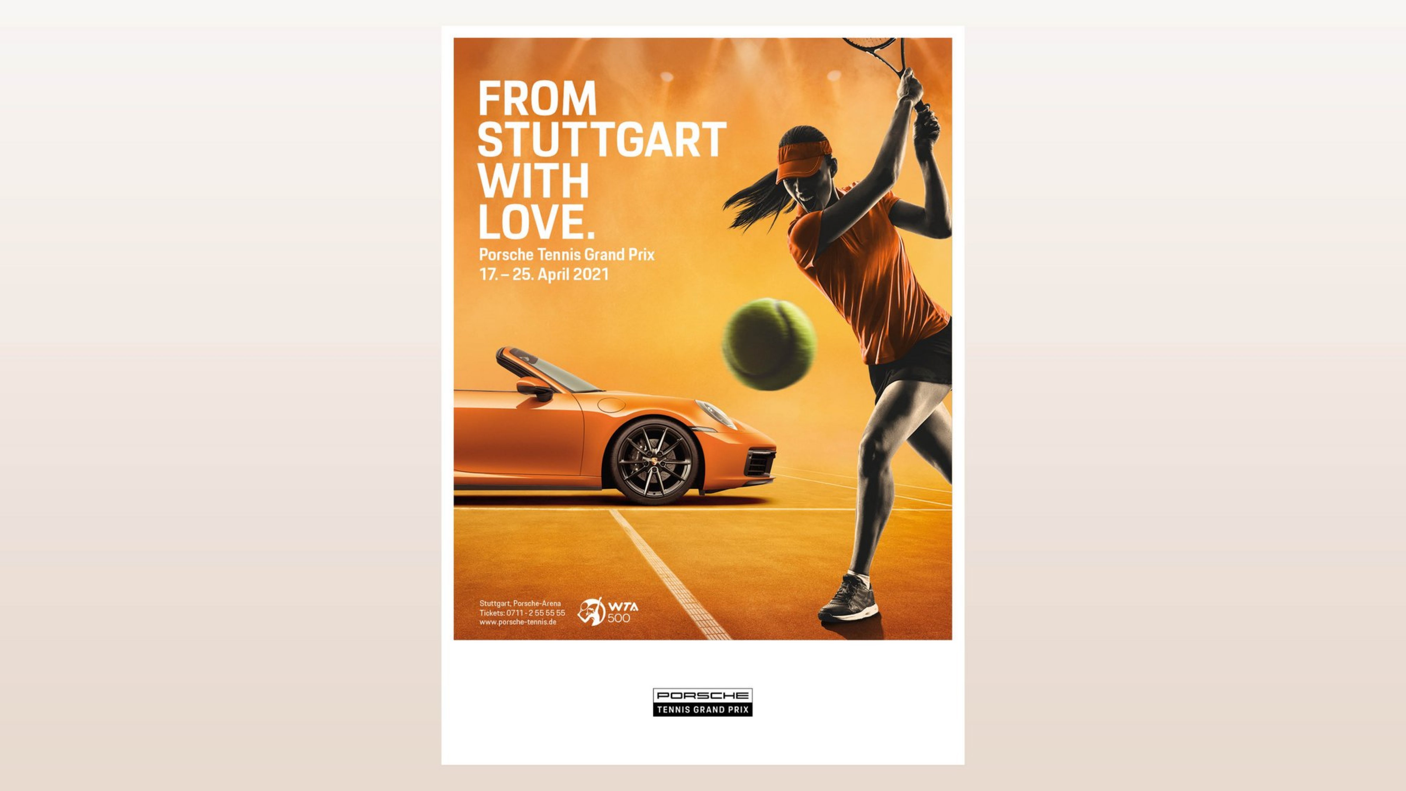 Porsche Tennis Grand Prix: Poster 2021