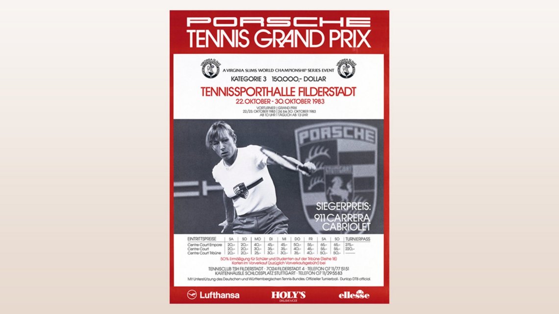 Porsche Tennis Grand Prix: Poster 1983