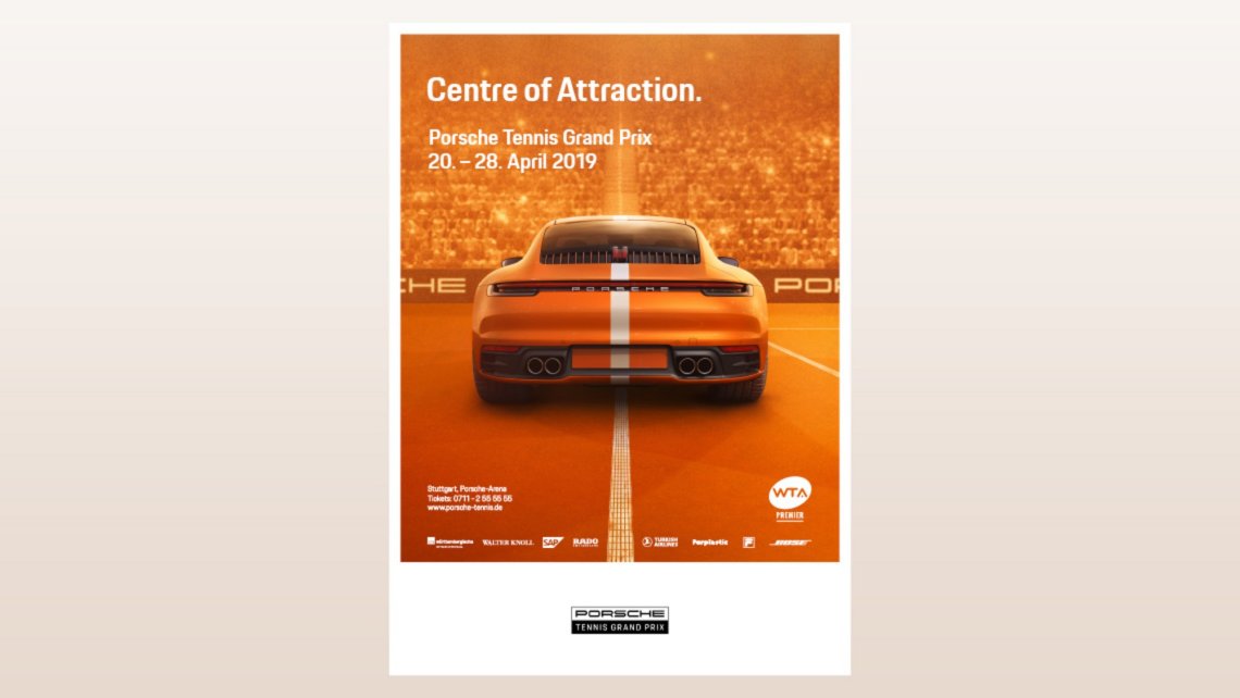 Porsche Tennis Grand Prix: Poster 2019