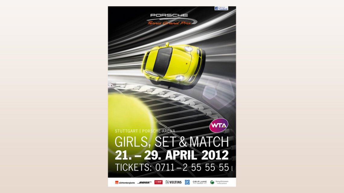 Porsche Tennis Grand Prix: Poster 2012