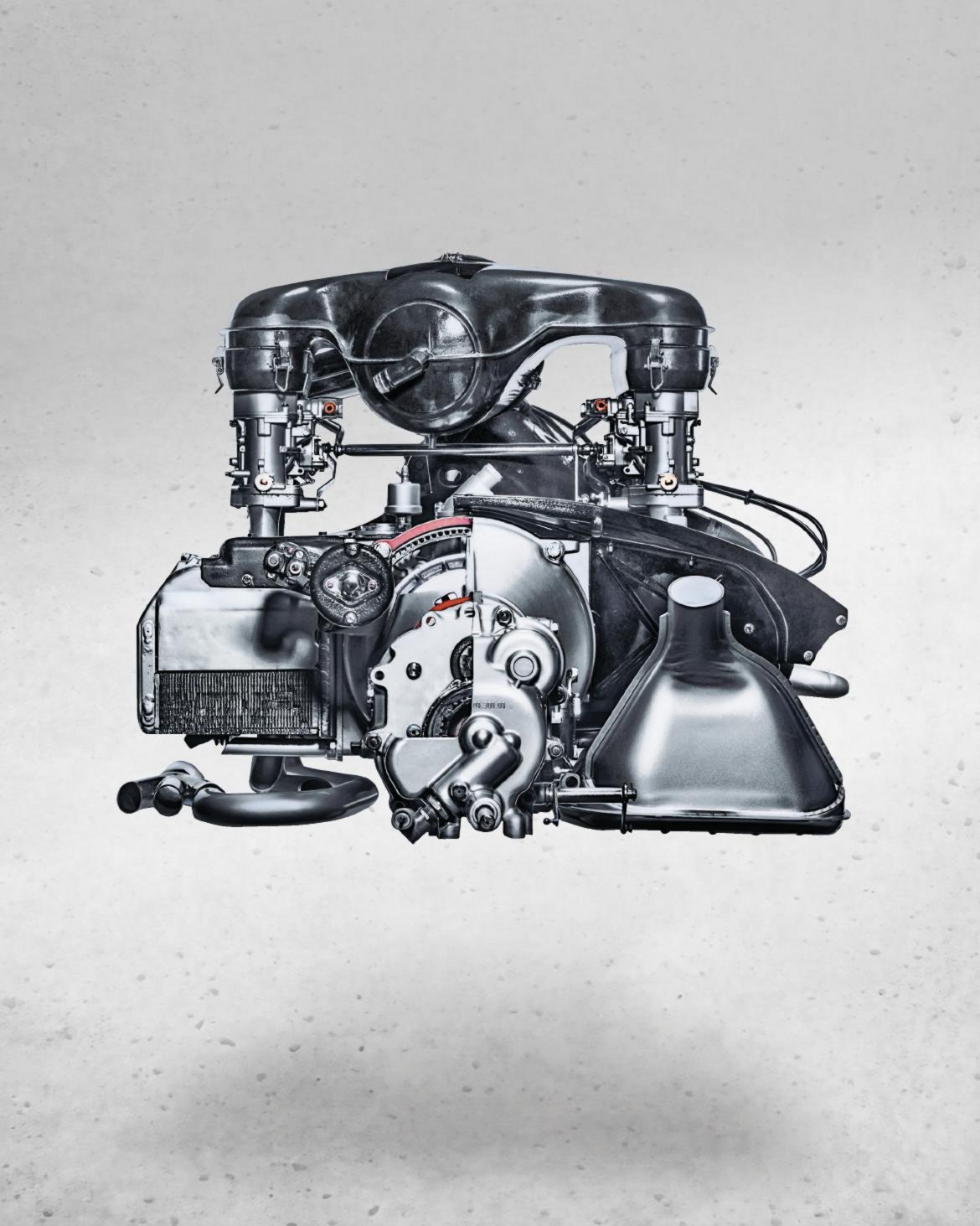 First six-cylinder boxer engine by Porsche, 2024, Porsche AG