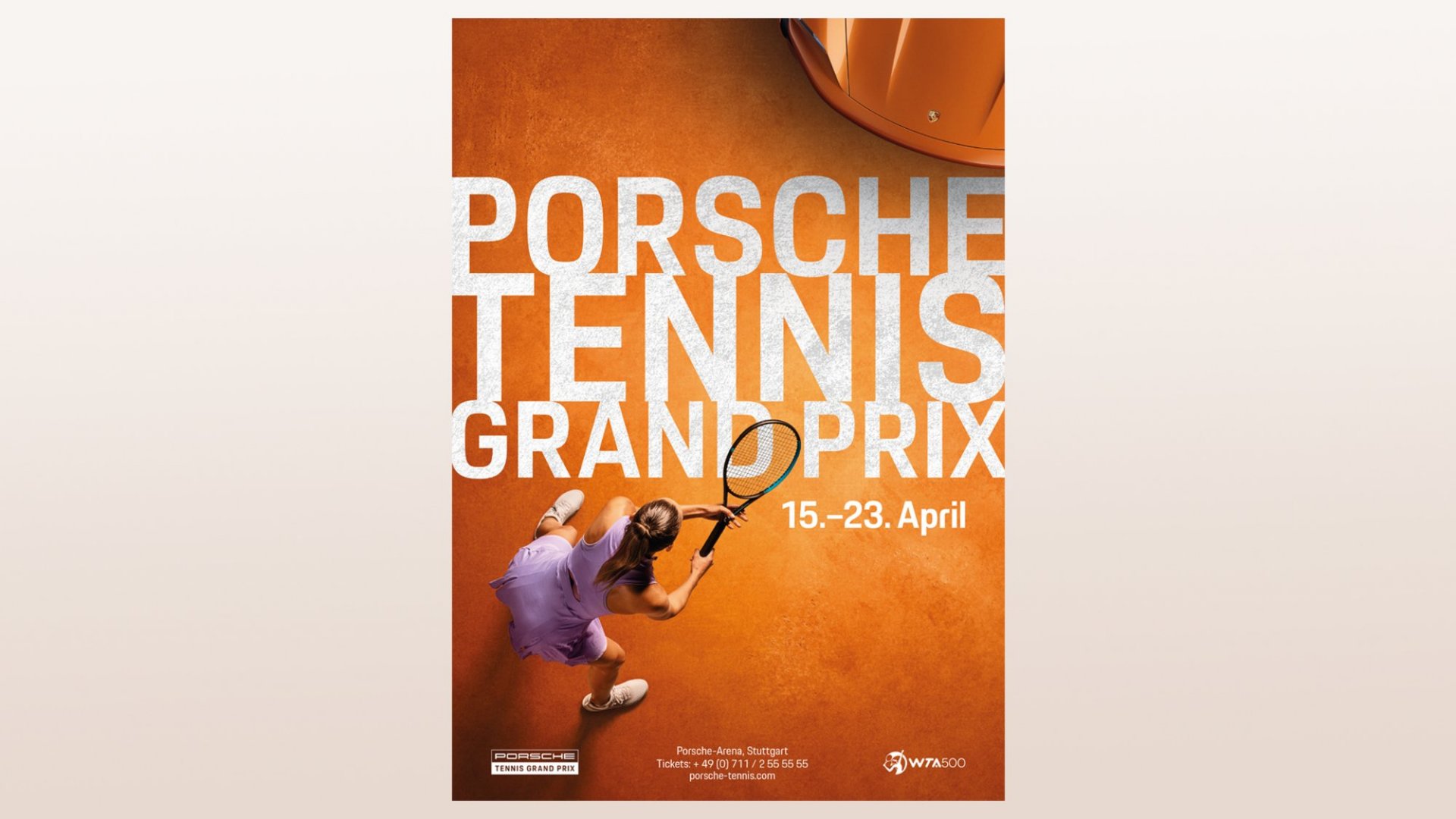 Porsche Tennis Grand Prix: Poster 2023