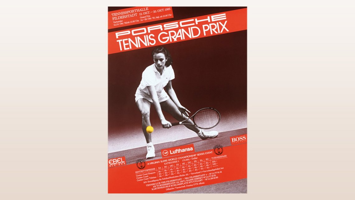 Porsche Tennis Grand Prix: Poster 1985