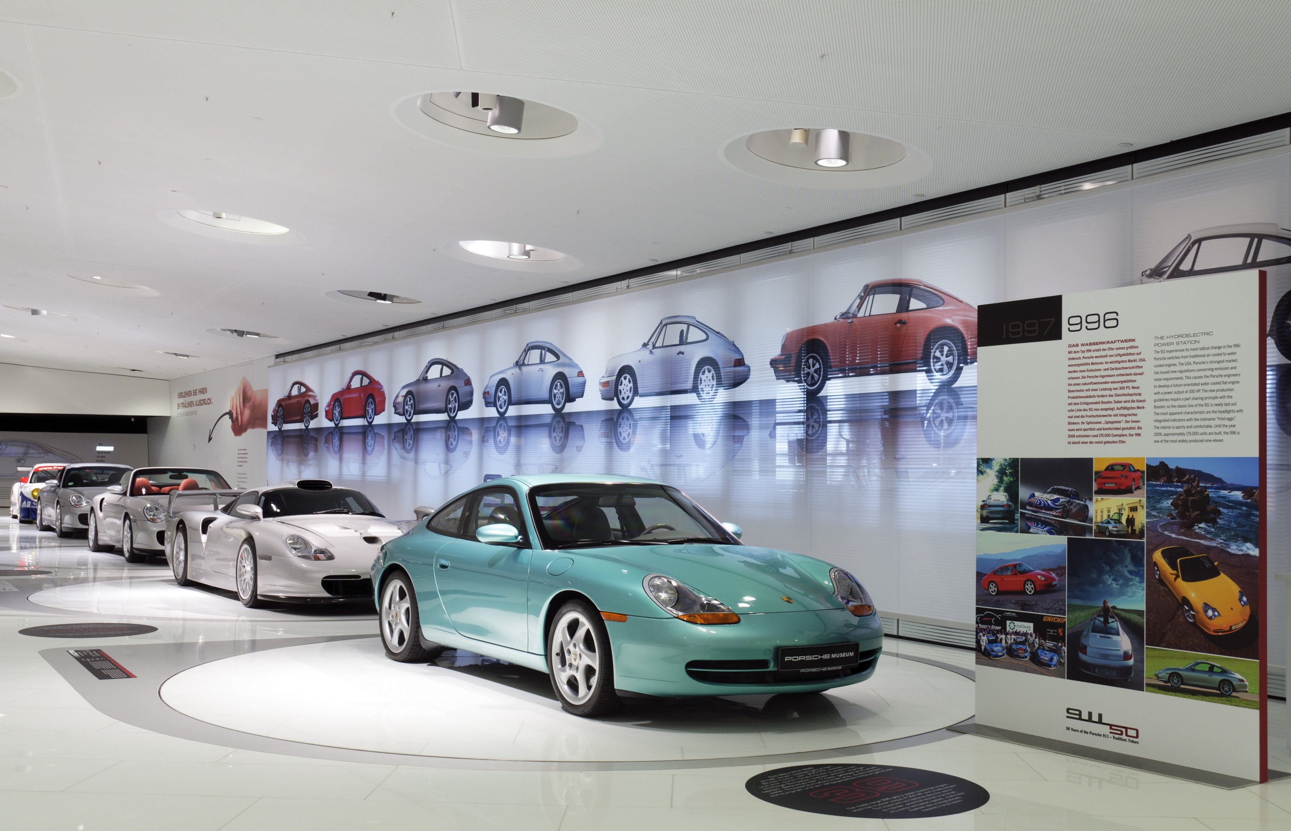 Chronology of the Porsche Museum