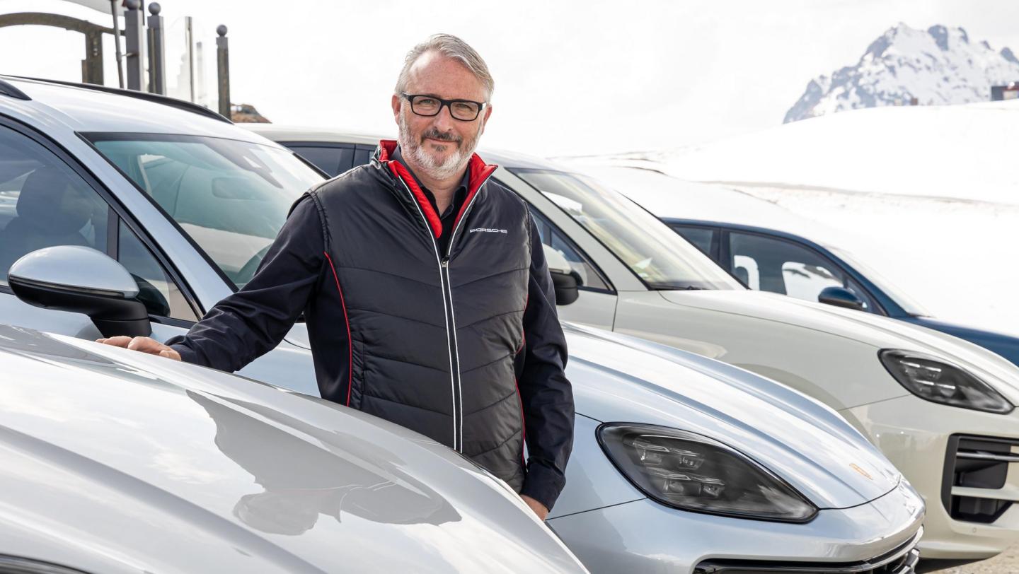 Michael Schaetzle (Vice President Product Line Cayenne), Austria, 2023, Porsche AG