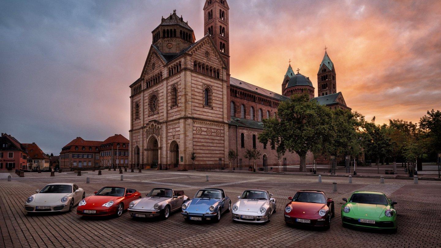 Porsche Heritage Experience - Group shots