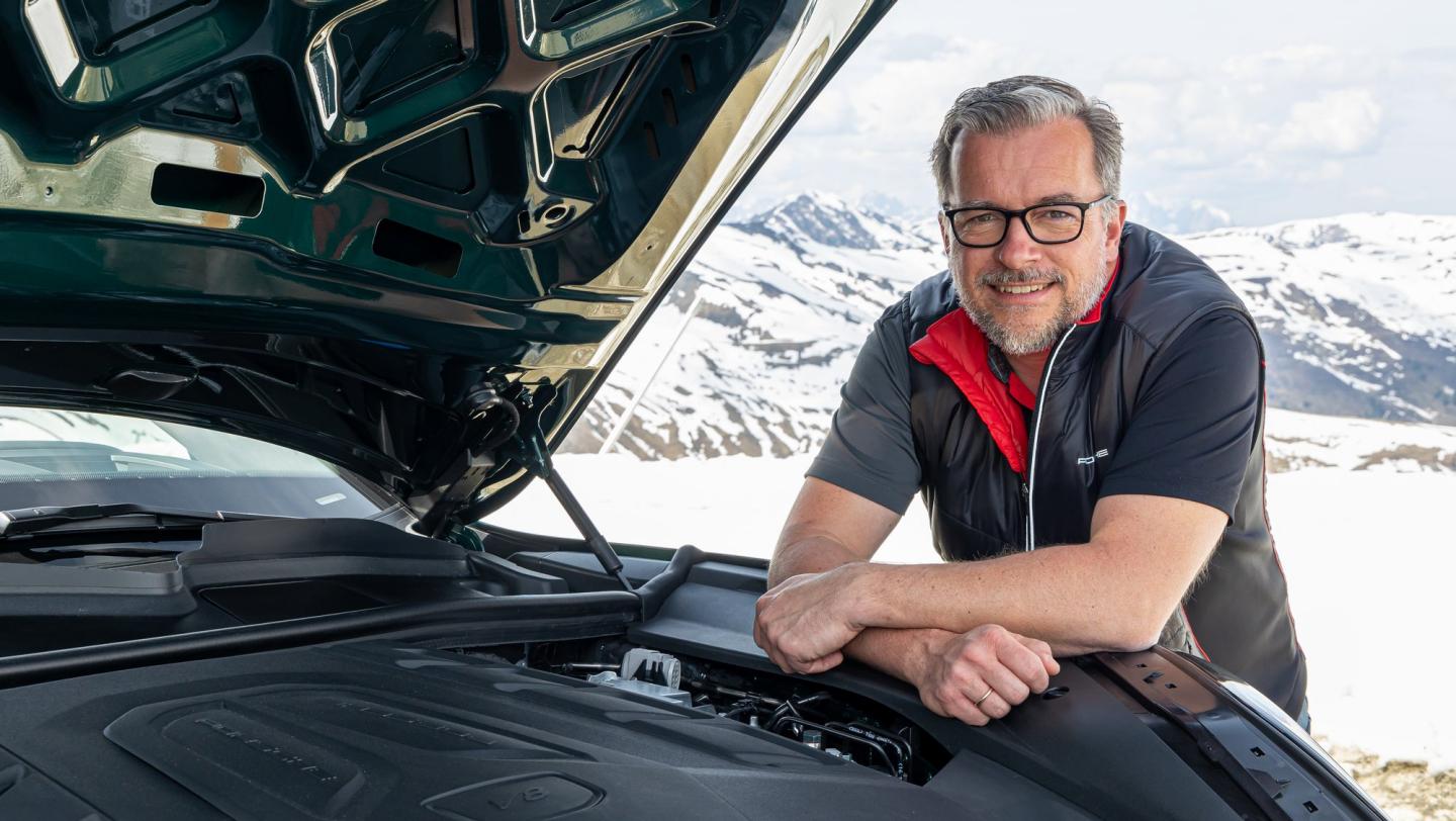 Markus Sitzler (Manager Powertrain Product Line Cayenne), Austria, 2023, Porsche AG