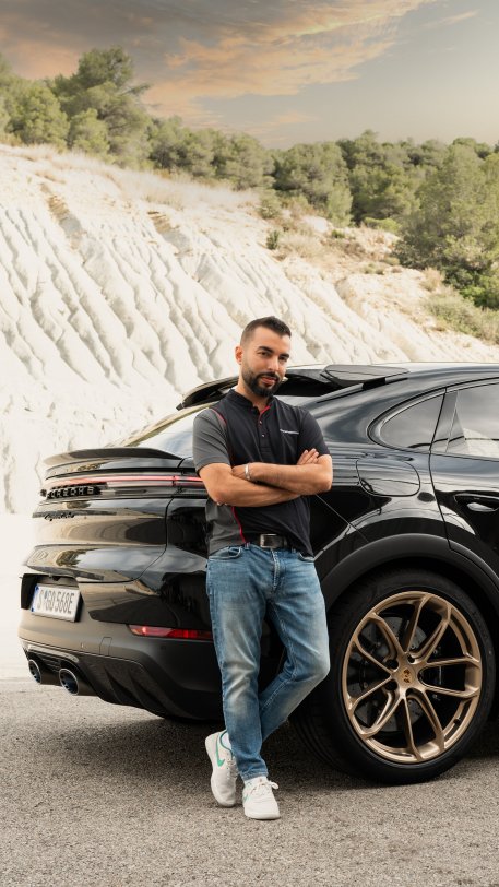 Shayan Bagheri, Fachreferent Gesamtfahrzeug Baureihe Cayenne, Presse-Fahrveranstaltung Spanien, 2023, Porsche AG