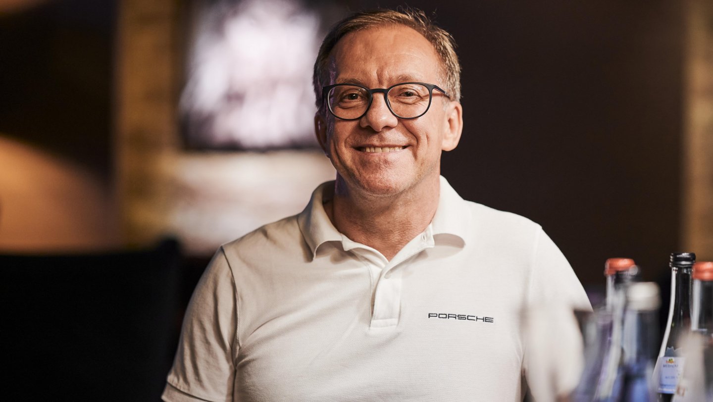 Porsche Heritage Experience 2023, Karl Dums, Teamleiter im Bereich Nachhaltigkeit Porsche 