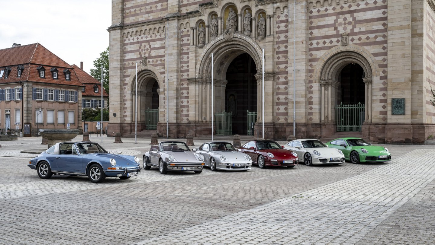 Porsche Heritage Experience - Group shots