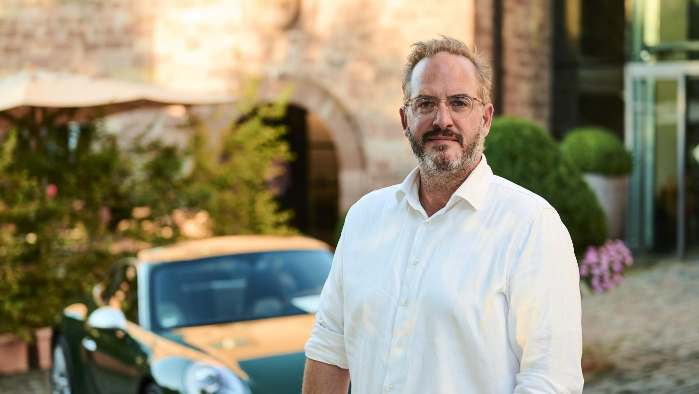 Porsche Heritage Experience 2023, Frank Jung, Leiter Unternehmensarchiv und History Services
