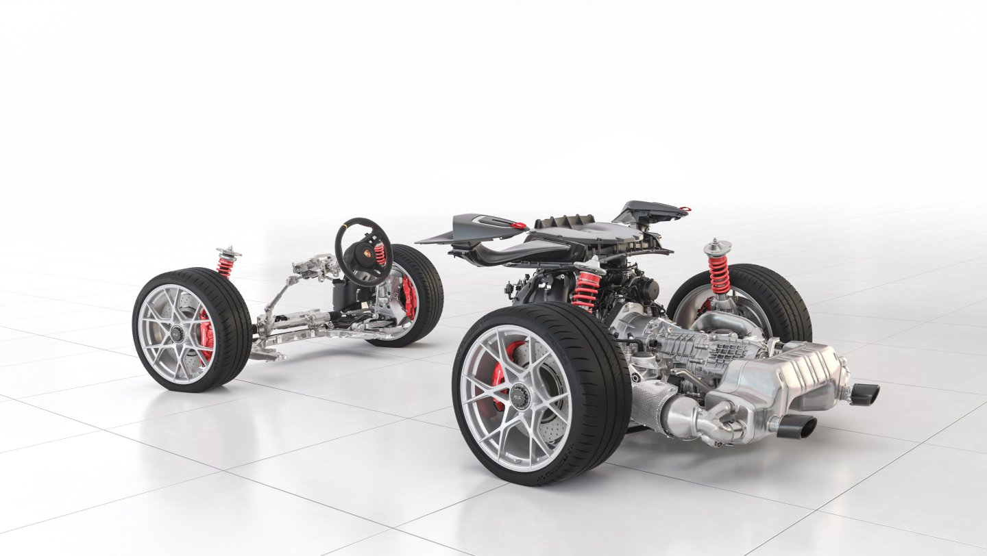 718 Spyder RS: Rolling Chassis