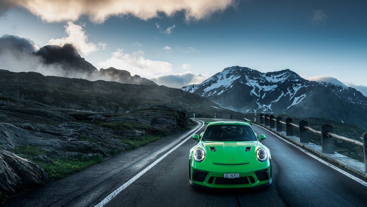 911 GT3 RS, Schweiz, 2018, Porsche AG