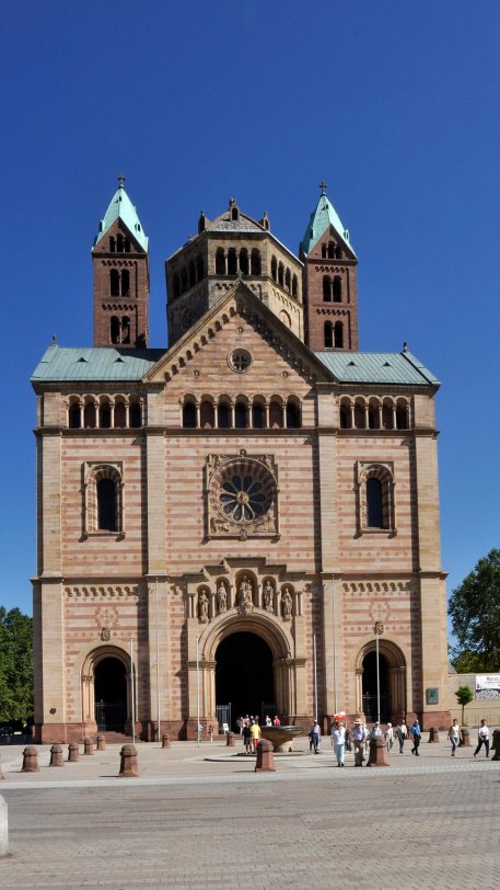 Dom zu Speyer; Westfassade