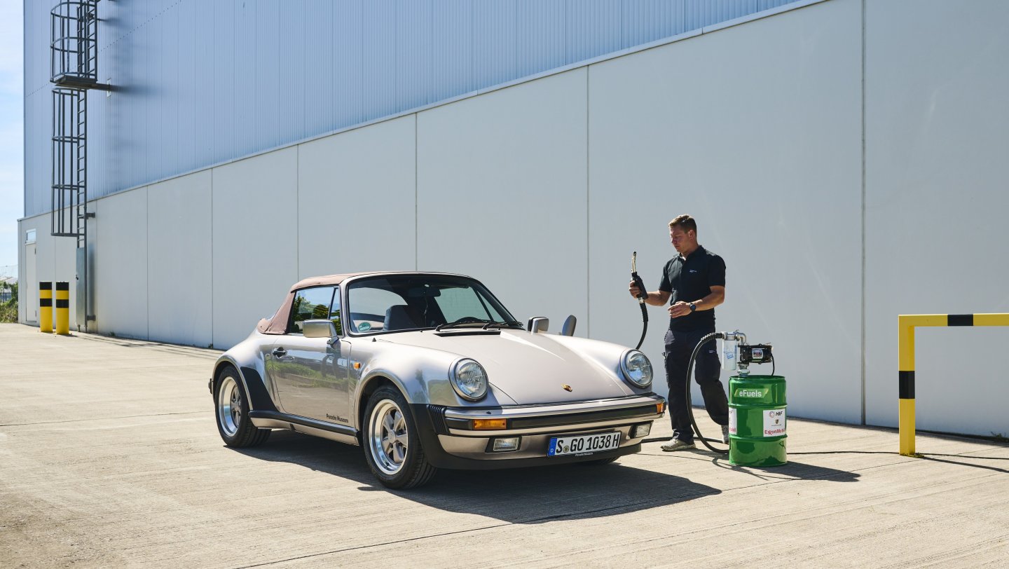 Porsche Heritage Experience 2023, eFuels 