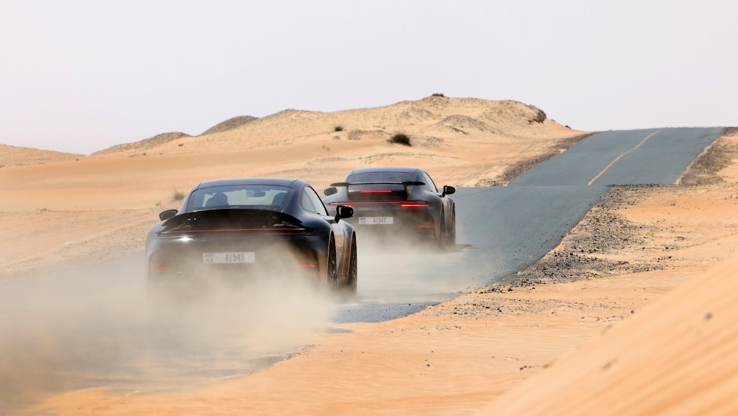 Porsche 911 prototype, Dubai, United Arabic Emirates, 2024, Porsche AG