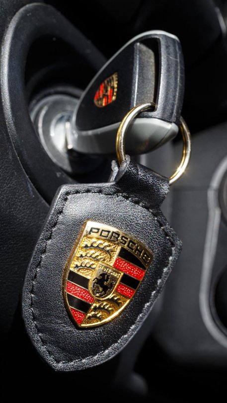 911 GT3 (997.1, 2006 - 2008) - carraraweissmetallic - 20 Jahre 911 GT3 - Schlüssel - Zündschloss - Wappen