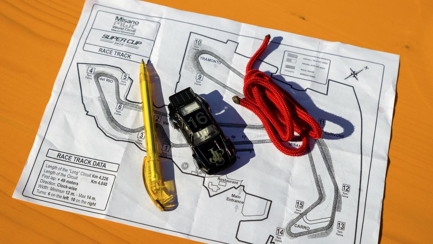 Plan - Vorbereitung und Einführung Rennstrecke - Gruppe Porsche 911 - Misano - Circuit - 2020
