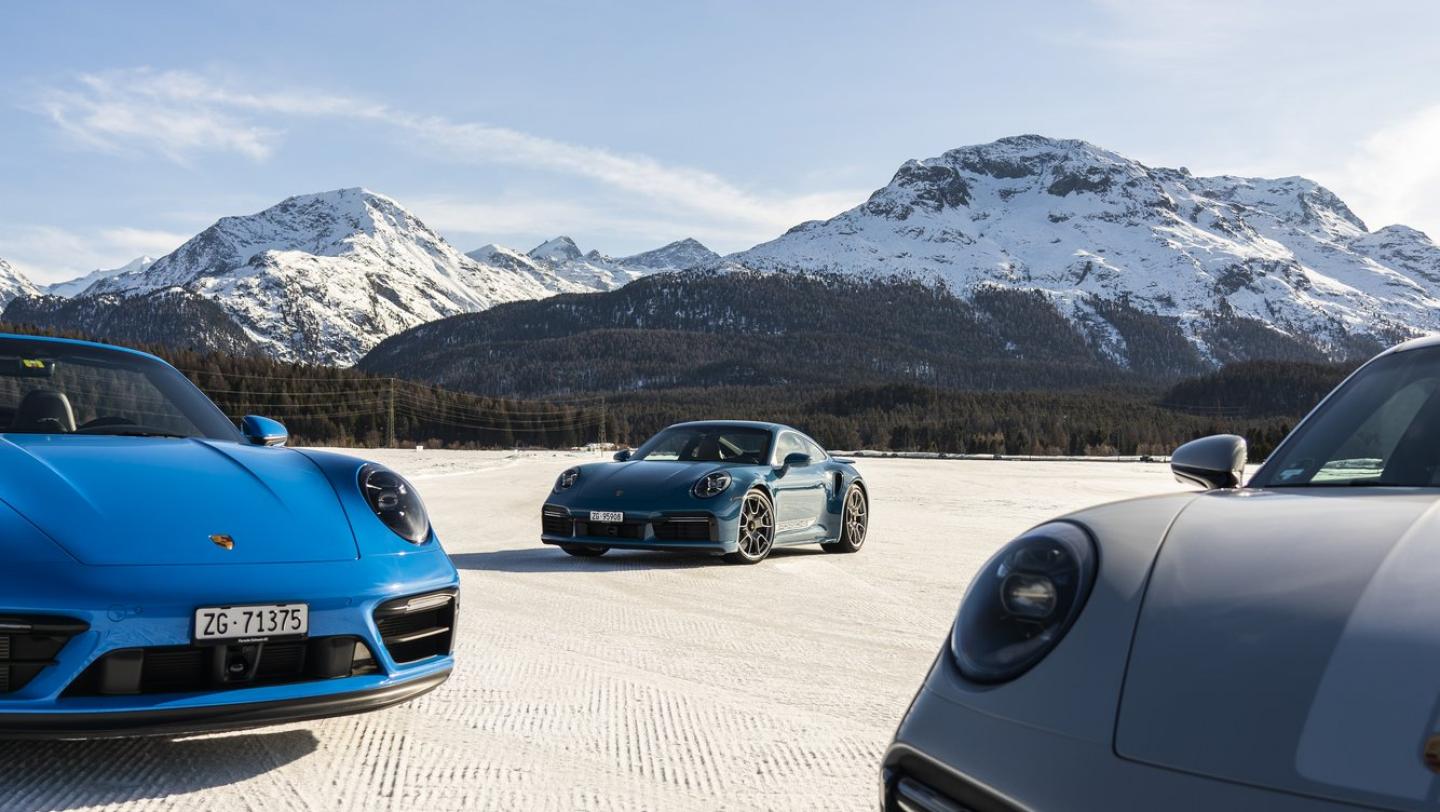 911, Porsche Winter-Event, Engadin, 2023, Porsche Schweiz AG