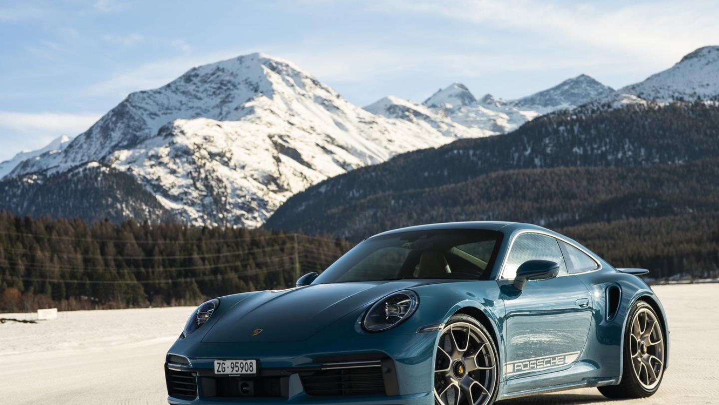 911 Turbo S, Porsche Winter-Event, Engadin, 2023, Porsche Schweiz AG