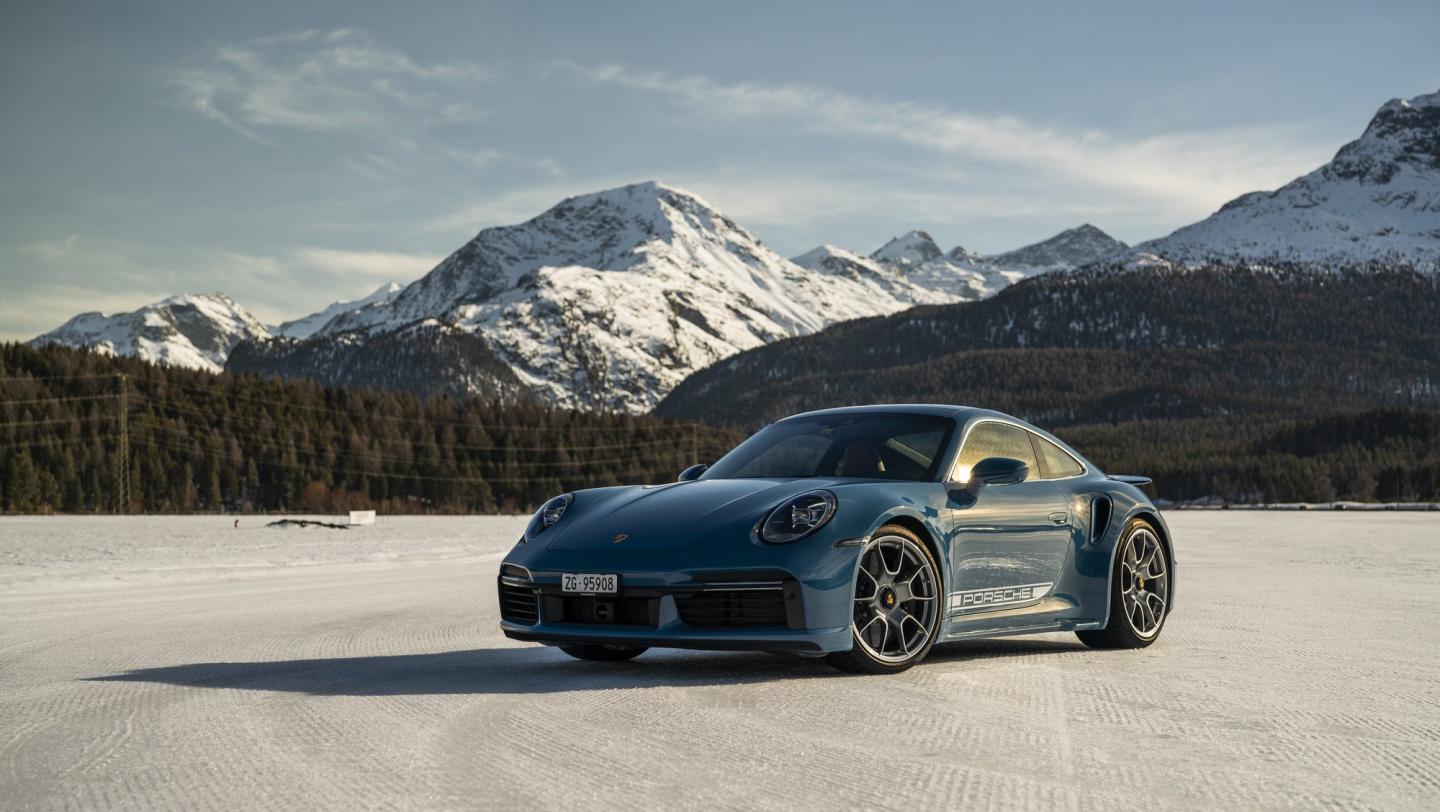 911 Turbo S, Porsche Winter-Event, Engadin, 2023, Porsche Schweiz AG