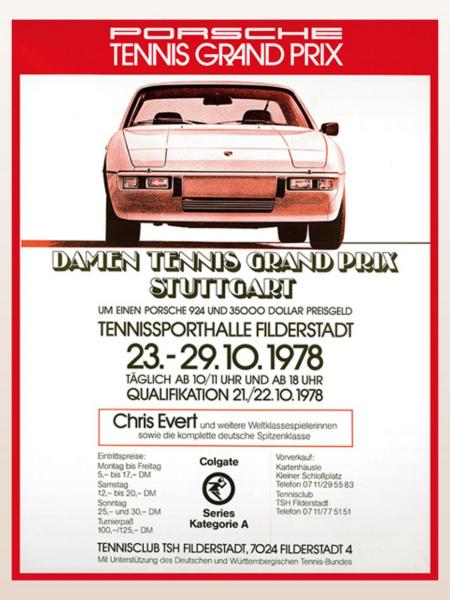 Porsche Tennis Grand Prix: Poster 1978