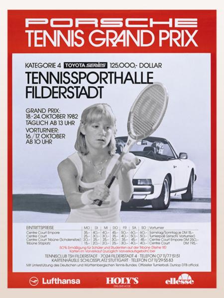 Porsche Tennis Grand Prix: Poster 1982