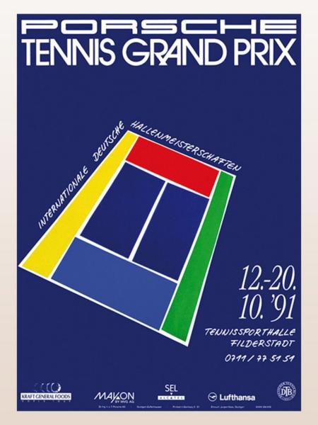Porsche Tennis Grand Prix: Poster 1991