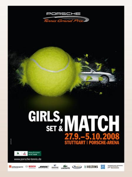 Porsche Tennis Grand Prix: Poster 2008