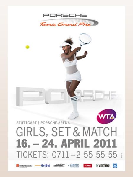 Porsche Tennis Grand Prix: Poster 2011