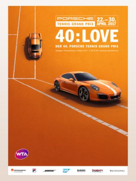 Porsche Tennis Grand Prix: Poster 2017