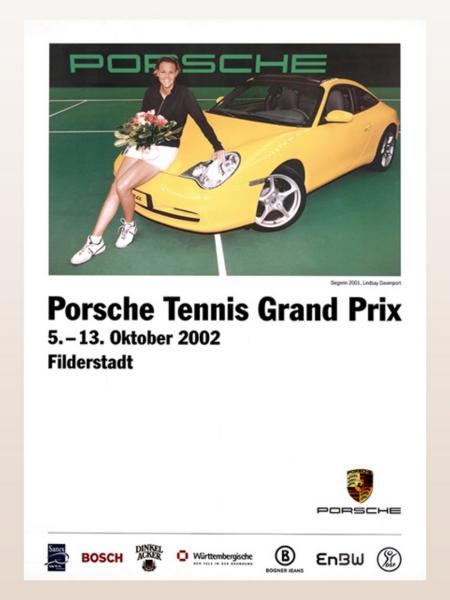 Porsche Tennis Grand Prix: Poster 2002