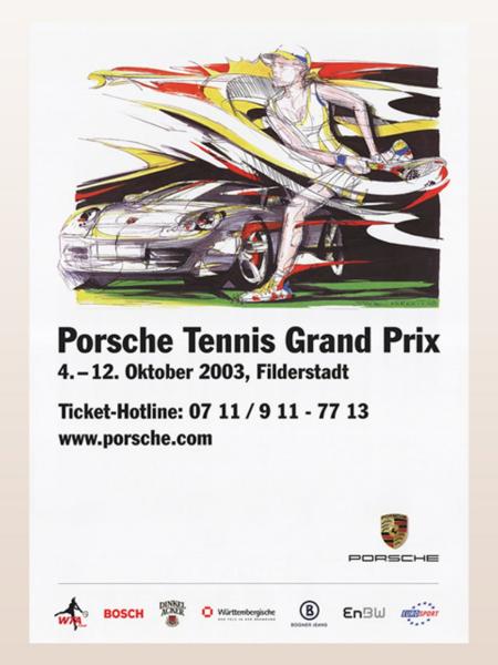 Porsche Tennis Grand Prix: Poster 2003
