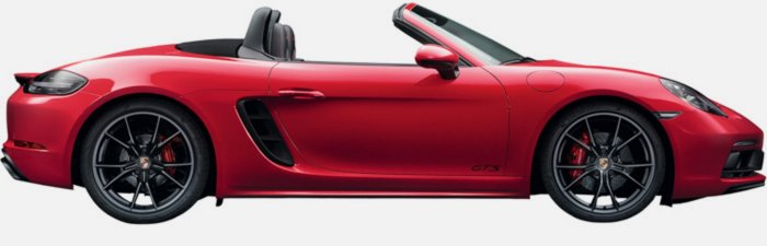 Porsche Tennis Grand Prix 2018 - Porsche 718 Boxster GTS, karminrot; Siegerfahrzeug