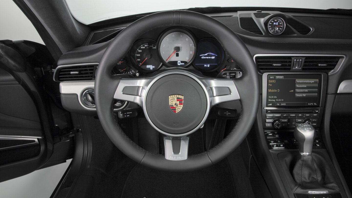 Porsche 911 Carrera 4S Coupé: Interior