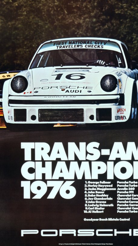 1976, Porsche Trans-Am Winner