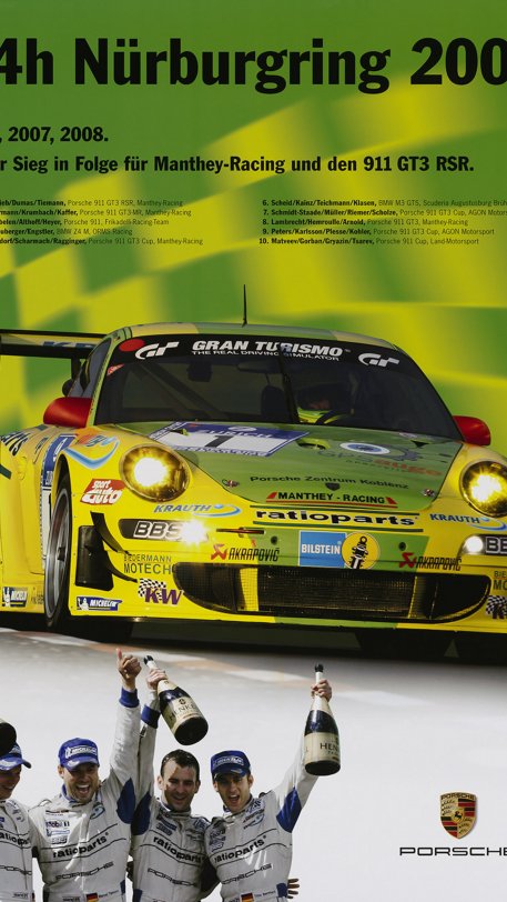 2008, 24h Nürburgring, 911 GT3 RSR