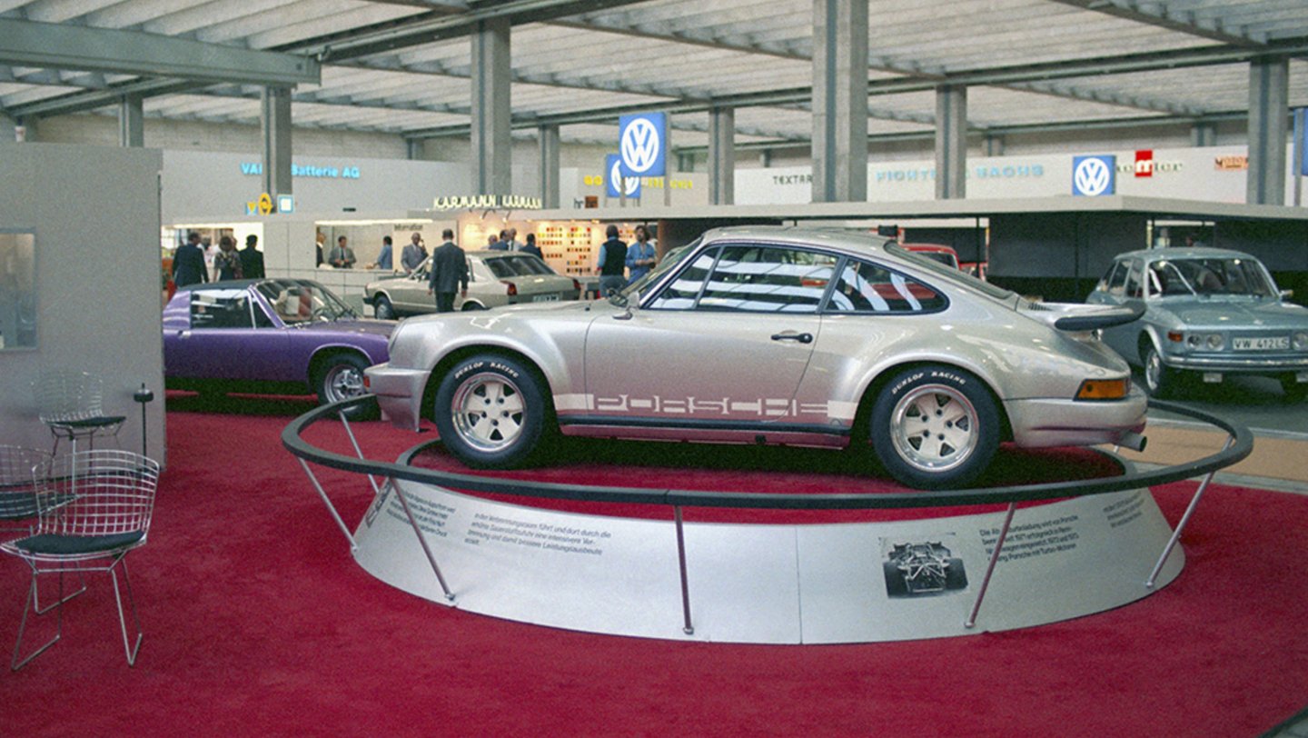 1973, 911 Turbo Coupé, 3.0 litre, IAA Frankfurt, Innovations