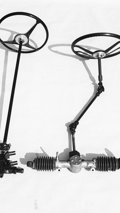 1963, Three-Part Safety Steering System, Innovations